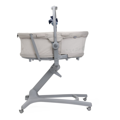 BABY HUG PRO 5w1 BEIGE LATTE leżaczek kołyska łóżeczko krzesełko do karmienia Chicco