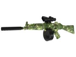 Karabin Pistolet Kulki Żelowe Zielony Automat MP5
