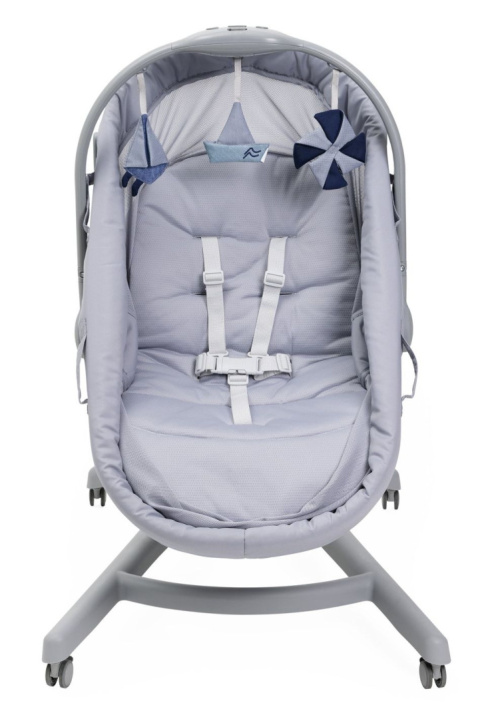 BABY HUG PRO 5w1 EARL GREY leżaczek kołyska łóżeczko krzesełko do karmienia Chicco