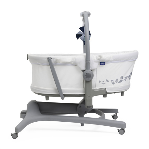 BABY HUG PRO 5w1 WHITE CREAM leżaczek kołyska łóżeczko krzesełko do karmienia Chicco