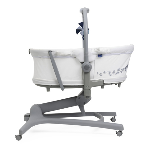 BABY HUG PRO 5w1 WHITE CREAM leżaczek kołyska łóżeczko krzesełko do karmienia Chicco
