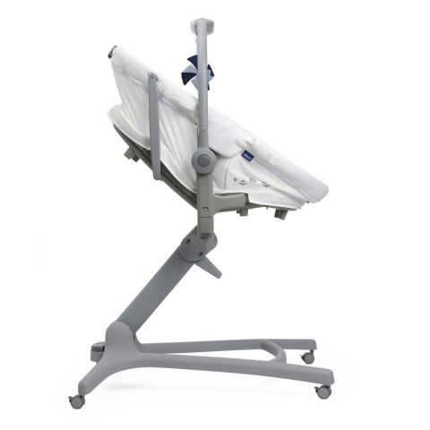 BABY HUG PRO 5w1 WHITE CREAM leżaczek kołyska łóżeczko krzesełko do karmienia Chicco