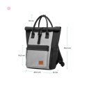 KINDERKRAFT Plecak Moonpack black/grey