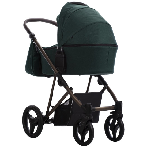 FLAVIO CHOCO 2w1 Bebetto lekki wózek wielofunkcyjny do 22 kg głęboko-spacerowy 11,7 kg - 12/BRM