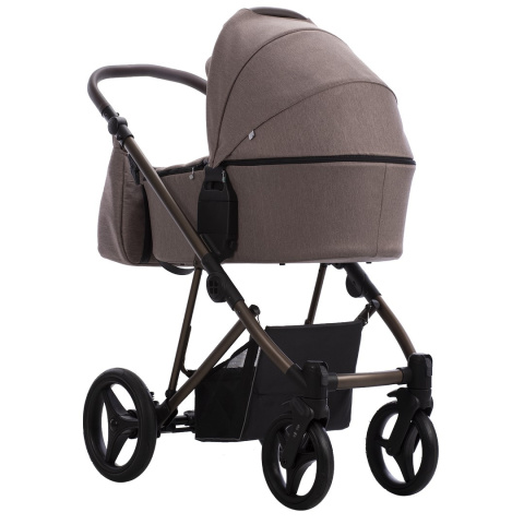 FLAVIO CHOCO 2w1 Bebetto lekki wózek wielofunkcyjny do 22 kg głęboko-spacerowy 11,7 kg - 18/BRM