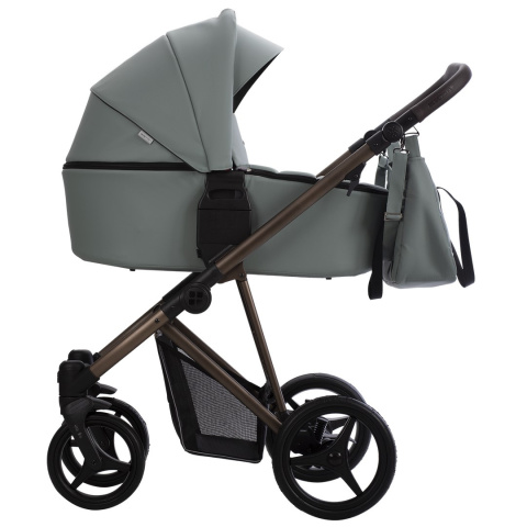 FLAVIO CHOCO PRO 2w1 Bebetto lekki wózek wielofunkcyjny do 22 kg głęboko-spacerowy 11,7 kg - PRO.09/BRM