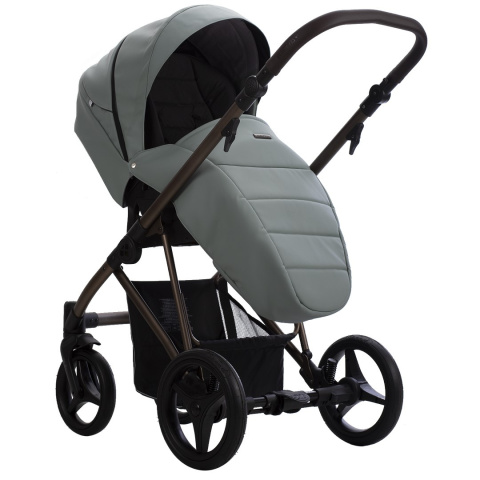 FLAVIO CHOCO PRO 2w1 Bebetto lekki wózek wielofunkcyjny do 22 kg głęboko-spacerowy 11,7 kg - PRO.09/BRM