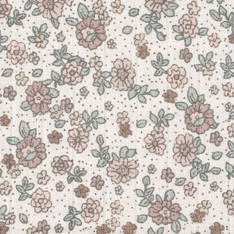 Jollein 3 pieluszki do odbijania Hydrophlic Face 31x31 cm Kwiaty RETRO FLOWERS