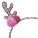 Rockahula Kids opaska do włosów dla dziewczynki Jolly Pom Pom Reindeer Ears