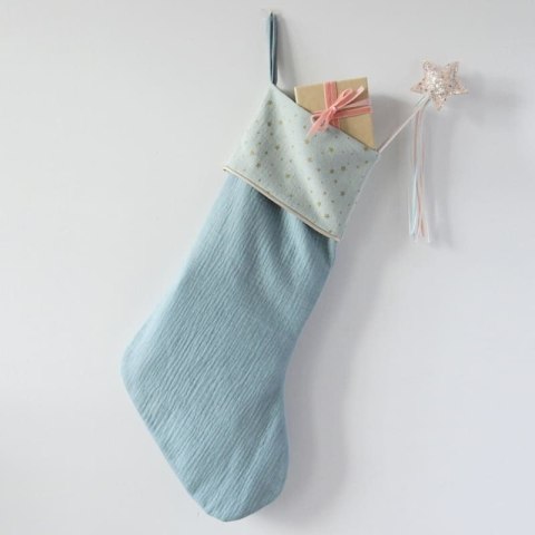 Rockahula Kids skarpeta świąteczna na prezenty 50x18 cm Blue