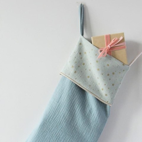 Rockahula Kids skarpeta świąteczna na prezenty 50x18 cm Blue