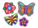 Zestaw Kreatywny DIY Magnesy Na Lodówkę Motyle Kwiatki