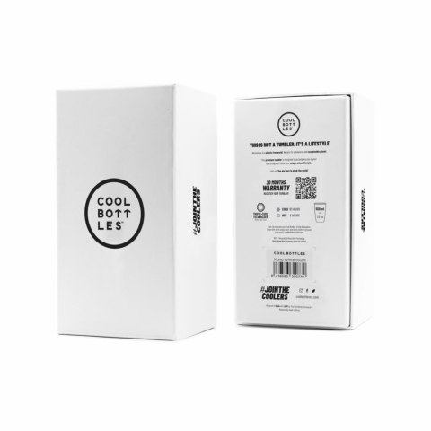 Cool Bottles Kubek termiczny 550 ml Pastel Grey