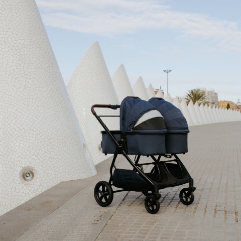 Gondola MAST do wózka M.Twin X - Blueberry