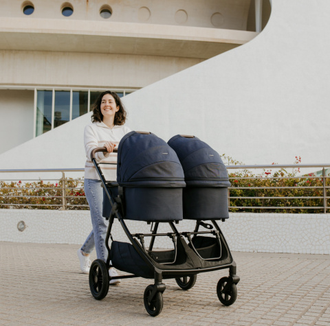 Gondola MAST do wózka M.Twin X - Blueberry