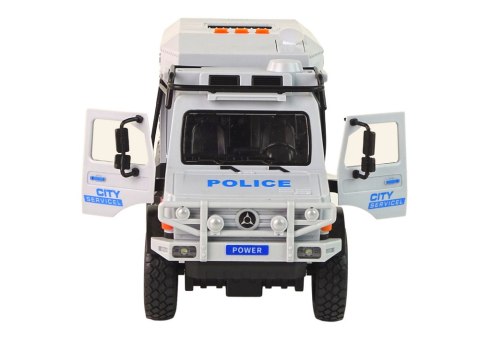 Pojazd Terenowy Służba Miasta Otwierane Drzwi Dźwięk Światła