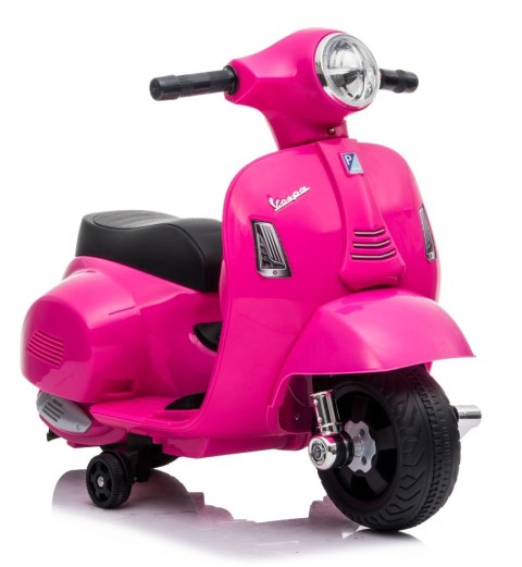 Jeździk akumulatorowy Scooter Vespa fuksja