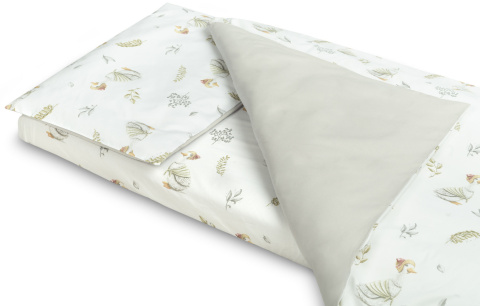 Komplet pościeli Gąska 2 EL.+ prześcieradło 135x100 Sensillo