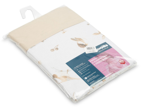 Komplet pościeli WRÓBELEK 2 EL.+ prześcieradło 135x100 Sensillo