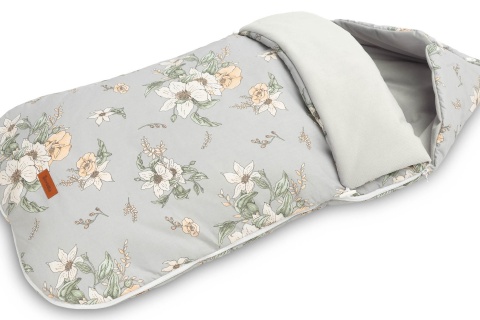 VELVET Sensillo śpiworek uniwersalny - LILIA SZARY