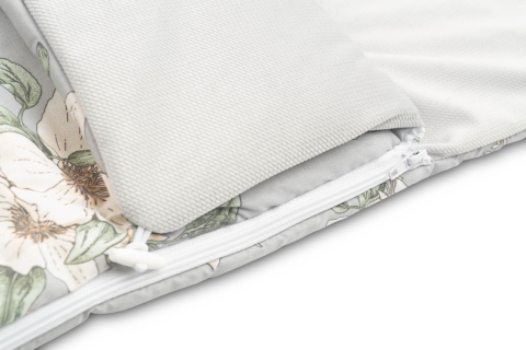 VELVET Sensillo śpiworek uniwersalny - LILIA SZARY