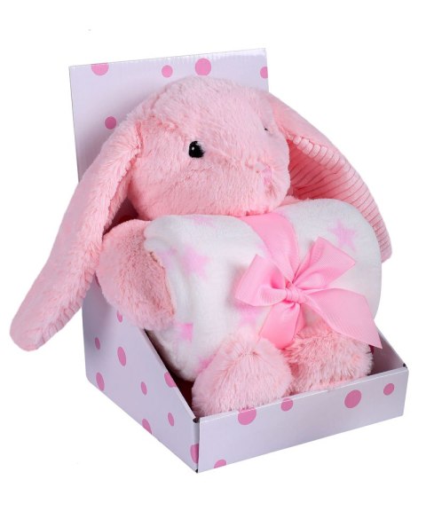 EASY CARE 562 Kocyk + pluszak PINK RABBIT