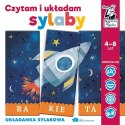 Gra edukacyjna "Czytam i układam sylaby" dla dzieci 4-8 lat + Nauka czytania + Układanie obrazków