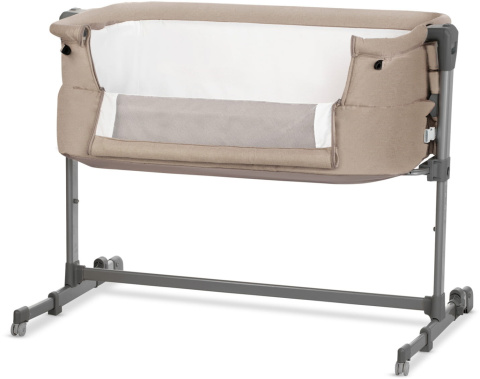 NESTE UP KinderKraft łóżeczko dostawne spanie z dzieckiem 0m+ - Beige