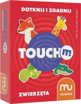 Touch it! Dotknij i zgadnij. Zwierzęta gra karciana Muduko