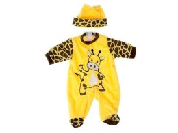 Ubranko dla lalki bobasa strój żyrafy 580770