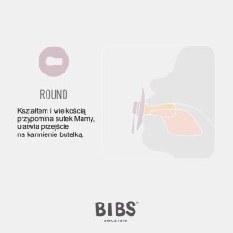 BIBS COLOUR PEAR S Smoczek Uspokajający kauczuk Hevea