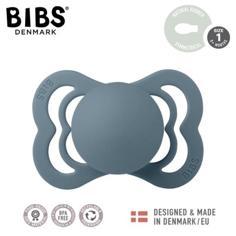 BIBS SUPREME PETROL S Smoczek symetryczny kauczuk Hevea