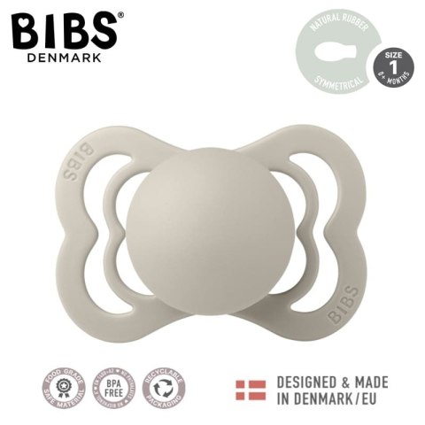 BIBS SUPREME SAND S Smoczek Uspokajający kauczuk Hevea