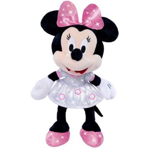 SIMBA DISNEY Błyszcząca Maskotka Myszka Minnie 25cm Przytulanka