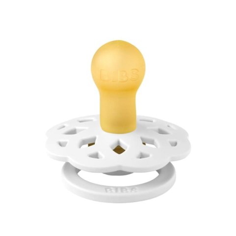 BIBS BOHEME WHITE S Smoczek Uspokajający kauczuk Hevea