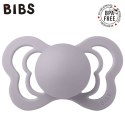 BIBS COUTURE 2-PACK FOSSIL GREY & MAUVE M Smoczek ortodontyczny silikonowy