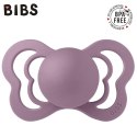 BIBS COUTURE 2-PACK FOSSIL GREY & MAUVE M Smoczek ortodontyczny silikonowy