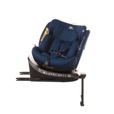 4 BABY Fotelik ENZO-FIX 40-150cm navy blue I-SIZE