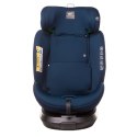 4 BABY Fotelik ENZO-FIX 40-150cm navy blue I-SIZE