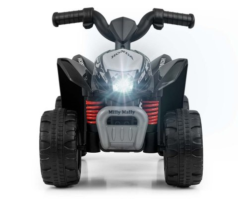 MILLY MALLY 5471 Pojazd na akumulator Quad HONDA ATV Black