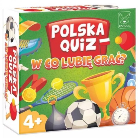 Polska Quiz W co lubię grać? 4+ gra Kangur