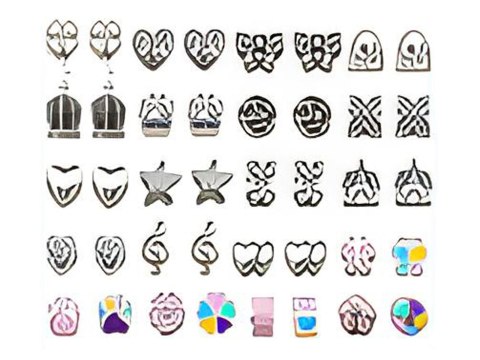 Zestaw Do Tworzenia Robienia Biżuterii, Bransoletek, Charmsy, Zawieszki, Koraliki TĘCZOWO-RÓŻOWY MIX + Etui