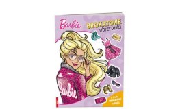 Książeczka Barbie. Brokatowe ubieranki SDLB-1102