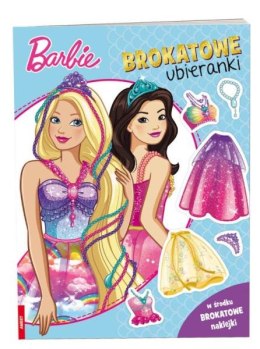 Książeczka Barbie Dreamtopia. Brokatowe ubieranki SDLB-1402