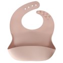 Naczynia silikonowe dla dzieci niemowląt krab zestaw 9 elementów różowy