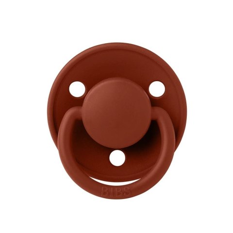 BIBS DE LUX 2-PACK RUST & MOCHA Smoczek uspokajający silikonowy ONE SIZE