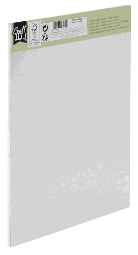 Blok papirtów ozdobnych 24 arkusze A4