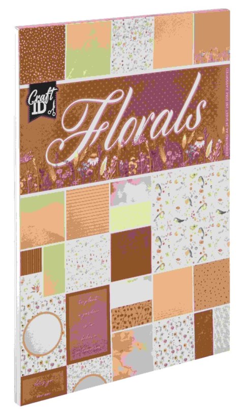 Blok papirtów ozdobnych 24 arkusze A4