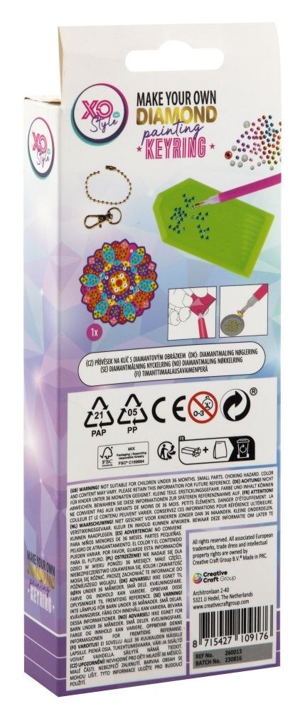 Zestaw kreatywny Stwórz diamentowy brelok