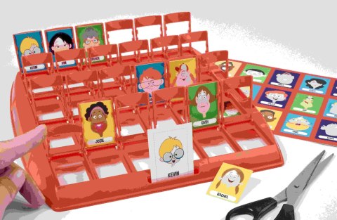 Familijna gra planszowa "Zgadnij imię" dla dzieci 5+